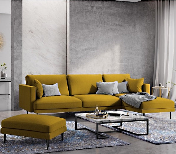 Tufted Model L-Shape Sofa