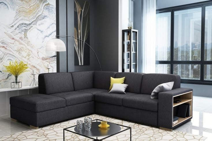 Simple Model L-Shape Sofa