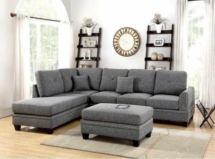 Simple Model L-Shape Sofa