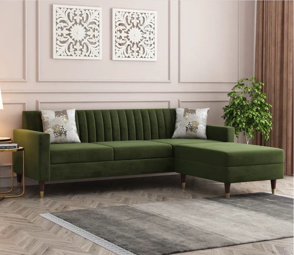 Simple Model L-Shape Sofa